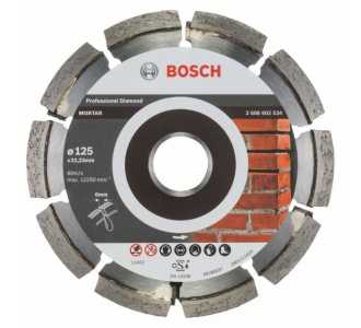 Bosch Fugenfräser Expert for Mortar, 125 x 6 x 7 x 22,23 mm
