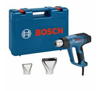 Bosch Heißluftgebläse GHG 23-66, 2 Düsen, Handwerkerkoffer
