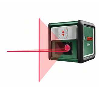 Bosch Kreuzlinien-Laser Quigo, incl. Adapter, Klemme und Batterien