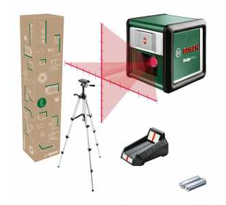 Bosch Kreuzlinien-Laser Quigo Plus, incl. Zubehör, eCommerce-Karton