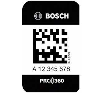 Bosch Service-Box ID Label Large 100