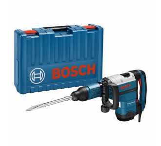 Bosch Schlaghammer mit SDS-max GSH 7 VC, incl. Spitzmeißel, Zubehör, Handwerkerkoffer