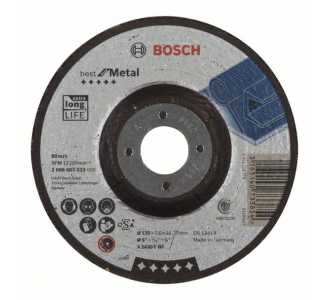 Bosch Schruppscheibe gekröpft, Best for Metal A 2430 T BF, 125 mm, 22,23 mm, 7 mm