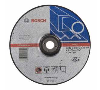 Bosch Schruppscheibe gekröpft Expert for Metal A 30 T BF, 230 mm, 22,23 mm, 8 mm