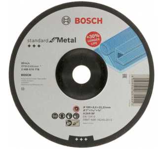 Bosch Schruppscheibe Standard for Metal, Ø 180 mm