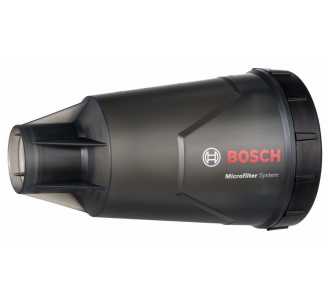 Bosch Staubbox mit Filter (schwarze Ausführung), passend zu: GSS