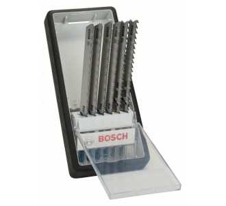 Bosch Stichsägeblatt-Set Robust Line Metal PROFILe, T-Schaft, 6-tlg.