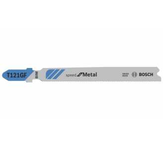 Bosch Stichsägeblatt T 121 GF Speed for Metal, 5er-Pack, Bleche