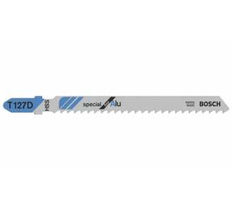 Bosch Stichsägeblatt T 127 D, Special for Alu, 3er-Pack