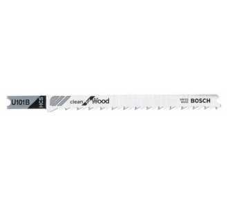 Bosch Stichsägeblatt U 101 B Clean for Wood, 3er-Pack