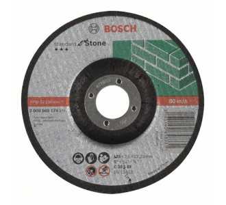 Bosch Trennscheibe gekröpft Standard for Stone C 30 S BF, 125 mm, 2,5 mm