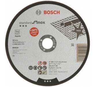 Bosch Trennscheibe Standard for Inox, Ø 180 mm