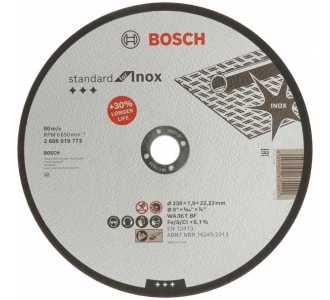 Bosch Trennscheibe Standard for Inox, Ø 230 mm