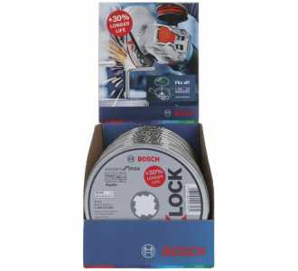 Bosch X-LOCK Standard for Inox 10 x 115 x 1 x 22,23 mm Trennscheibe gerade