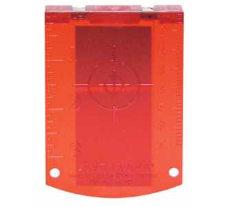 Bosch Zieltafel Laserzieltafel (rot)