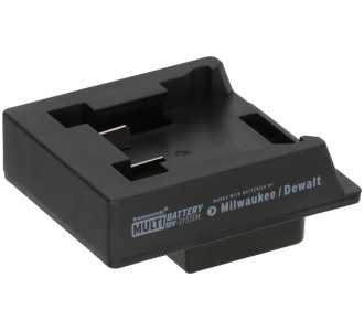 Brennenstuhl Adapter Milwaukee/Dewalt für LED Baustrahler im Multi Battery 18V System