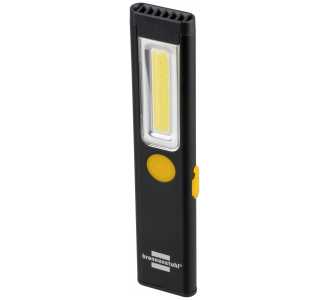 Brennenstuhl LED Akku Handleuchte PL 200 A / LED Taschenlampe mit COB LED, 200lm, incl. USB-Ladekabel, bis zu 12h Leuchtdauer, Inspektionsleuchte COB