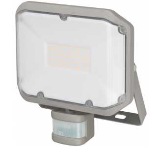 Brennenstuhl LED Strahler AL 3050 mit PIR, 30W, 3110lm, 3000K, LED Fluter zur Wandmontage mit Bewegungsmelder
