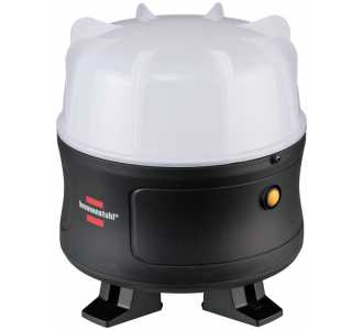 Brennenstuhl Mobiler 360° LED Akku Strahler / LED Baustrahler 30W, Arbeitsleuchte 3000lm, mit Li-lon Akku, max. Leuchtdauer 12h, IP54