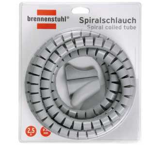 Brennenstuhl Spiralschlauch L = 2,5m, Ø = 20mm grau