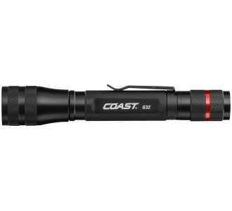 Coast G32 Taschenlampe 355 lm mit Twistfokus Dual-Power 2xAA / Li-Ion (ZX555 - nicht enthalten)
