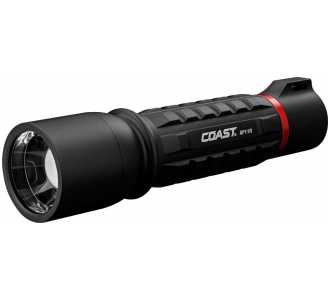 Coast XP11R Taschenlampe 2100 lm mit Fokus Wiederaufladbar, USB-C Dual-Power ZX1000/3xAAA