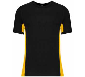 Cotton Classics-20.K340 T-Shirt Kariban Gr. S black/yellow