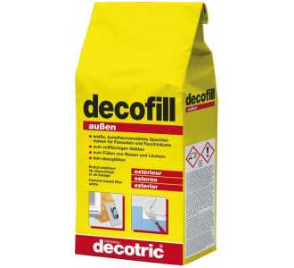 decotric Decofill Spachtelmasse 1kg, außen