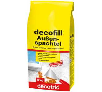 decotric Decofill Spachtelmasse 5 kg, außen