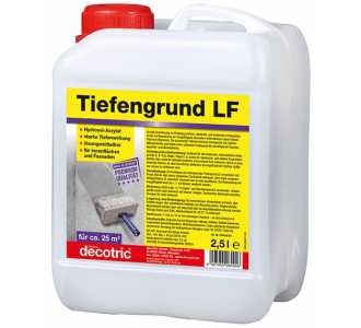 decotric Tiefengrund 2,5 l, LF Hydrosol-Acrylat