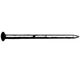 DIN 1151 Drahtstifte (Nägel) Senkkopf 3,1 x 80, Stahl feuerverzinkt, Paket 2,5 kg