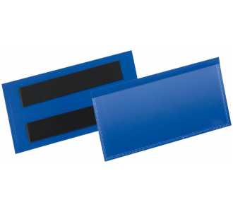 DURABLE Etikettentasche B100xH38 mm blau, magnetisch VE 50 Stück