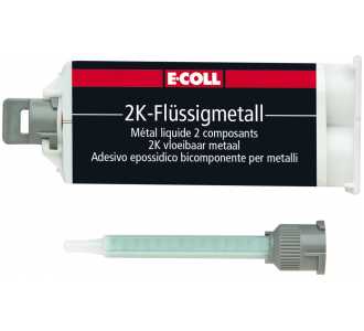 E-COLL 2K-Flüssigmetall 50 g DoppelkammerkartuscheE-COLL