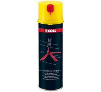 E-COLL Baustellenmarkierspray 500 ml gelb