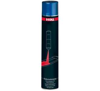 E-COLL Bodenmarkierspray 750 ml, blau