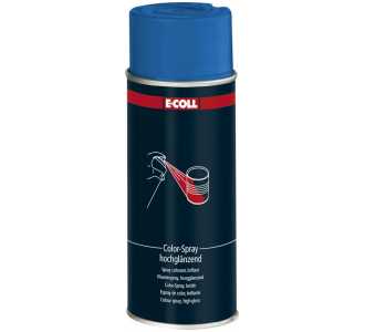 E-COLL Color-Spray, hochglänzend 400 ml, enzianblau