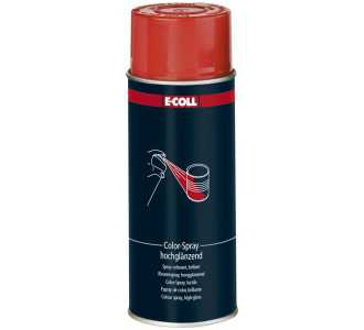 E-COLL Color-Spray, hochglänzend 400 ml, feuerrot