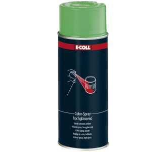 E-COLL Color-Spray, hochglänzend 400 ml, gelbgrün
