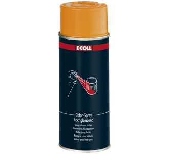 E-COLL Color-Spray, hochglänzend 400 ml, hellrotorange