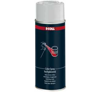 E-COLL Color-Spray, hochglänzend 400 ml, lichtgrau