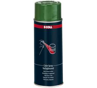 E-COLL Color-Spray, hochglänzend 400 ml, moosgrün