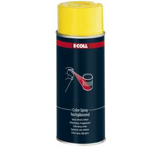 E-COLL Color-Spray, hochglänzend 400 ml, rapsgelb