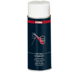 E-COLL Color-Spray, hochglänzend 400 ml, reinweiss