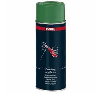 E-COLL Color-Spray, hochglänzend400ml laubgrün