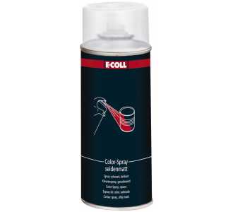 E-COLL Color-Spray seidenmatt 400 ml, klarlack