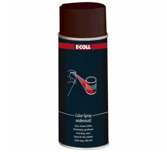 E-COLL Color-Spray seidenmatt 400ml schokobraun