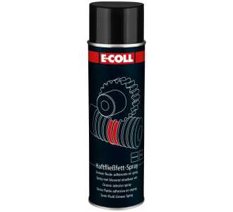 E-COLL Haftfließfett-Spray 500 ml, naturhell, EE