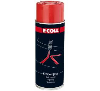 E-COLL Kreidespray 400 ml rot