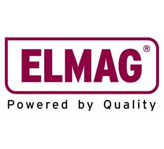 ELMAG Antivibrations-Schlauch 10x15 / 1 m, mit Schlauchtülle Stahl AG 1/4' und Stecktülle