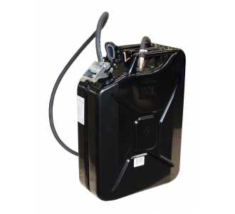ELMAG Betankungsset für ELMAG DIN-Stromerzeuger, bestehend aus: 20 Liter Kanister, Spezialtankdeckel mit Anschlüssen, Verbindungsleitung